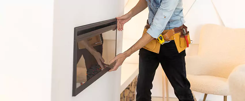 Metal Fireplace Installation in Laramie, Wyoming