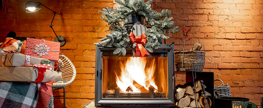 Travis Industries Linear Gas Fireplace Installation in Laramie, Wyoming