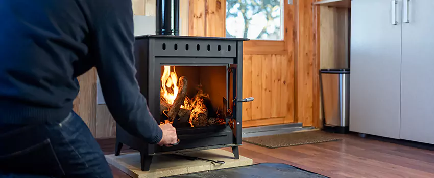 Open Hearth Wood Fireplace Installation in Laramie, WY