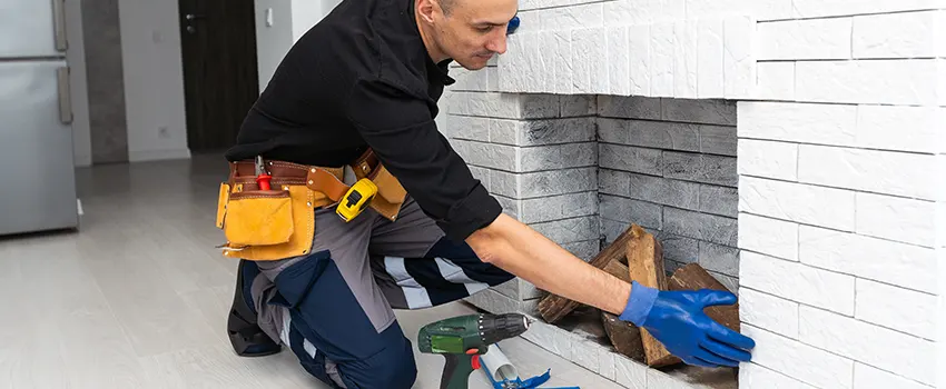 Fireplace Damaged Damper Frame Repair Services in Laramie, Wyoming