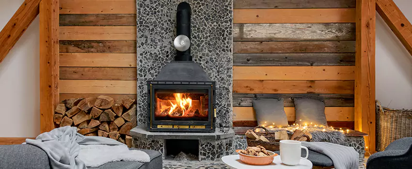 Thelin Hearth Products Direct Vent Gas Stove Fireplace Inspection in Laramie, Wyoming